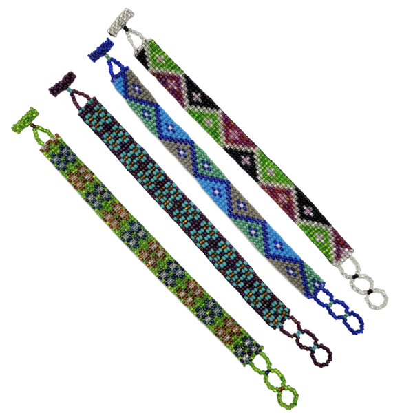 Mystery Half Inch Beaded Bracelet