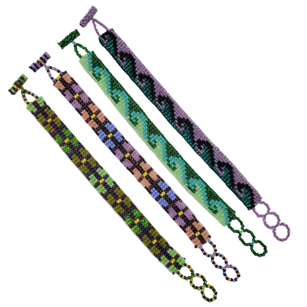 Mystery Half Inch Beaded Bracelet