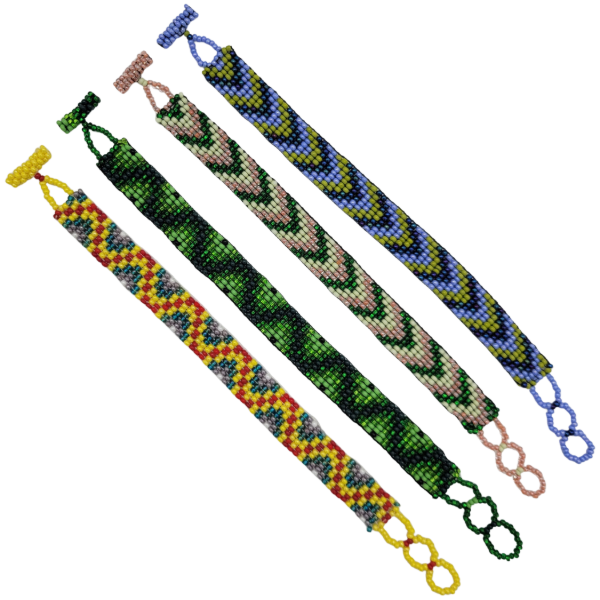 Mystery Half Inch Beaded Bracelet