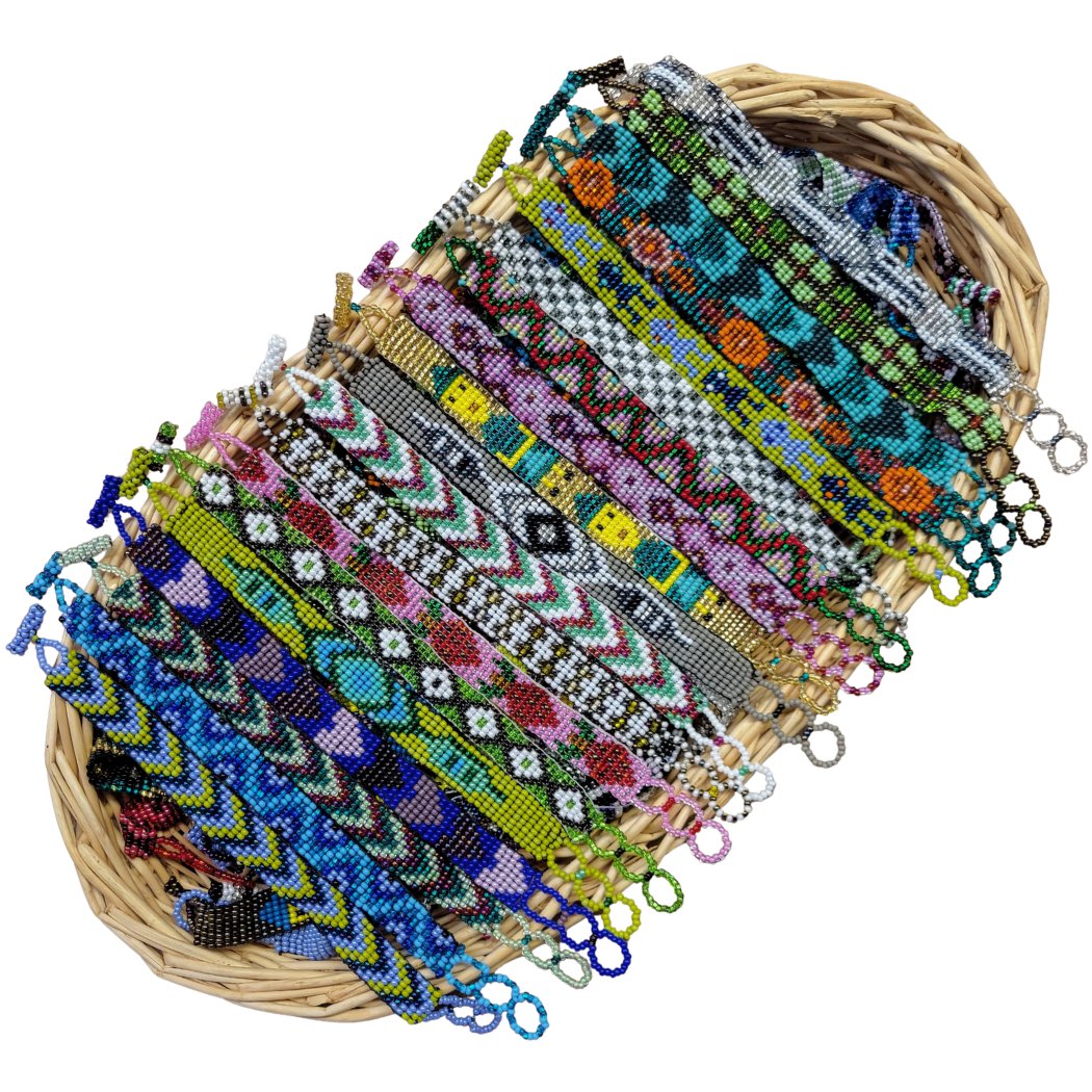 Mystery Half Inch Beaded Bracelet