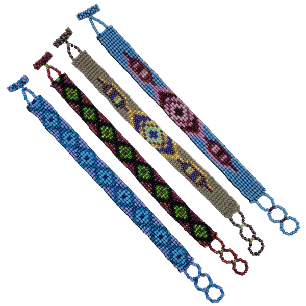 Mystery Half Inch Beaded Bracelet