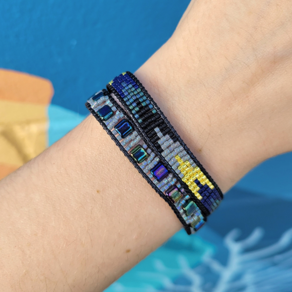 Miyuki Beaded Double Wrap Bracelet