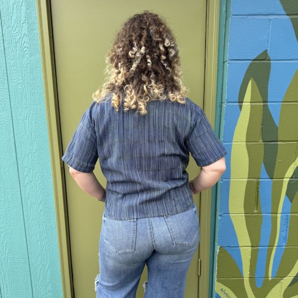 Kemper Ikat Short Sleeve Button Up Shirt