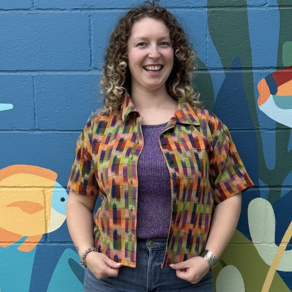 Kemper Ikat Short Sleeve Button Up Shirt