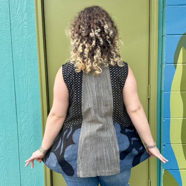 Medley Sleeveless A-line Top
