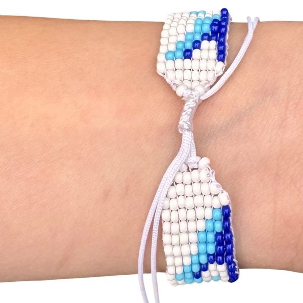 Kids' Wave Beaded Bracelet