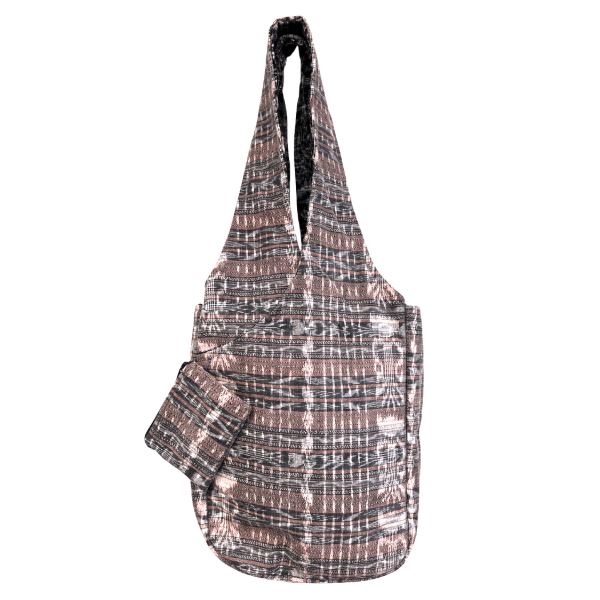 Cotton Corte Crossover Pocket Tote