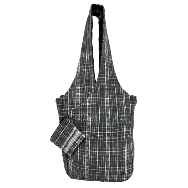 Cotton Corte Crossover Pocket Tote