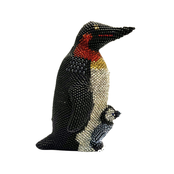 Beaded Penguin Family
