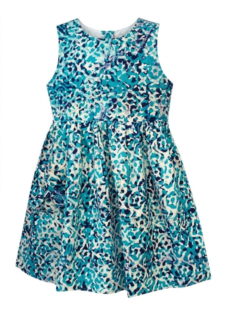 Girls' Batik Sun Dress