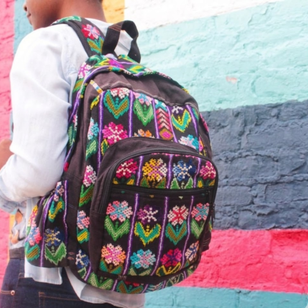 Zunil Repurposed Cotton Backpack