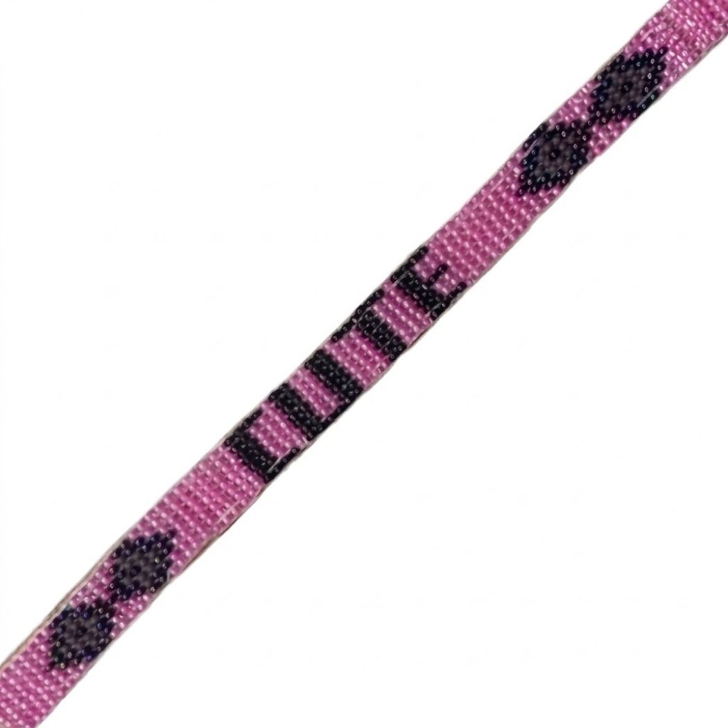 Custom Beaded Dog Collar - Small