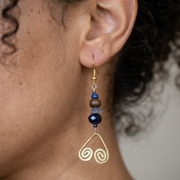 Spiral Wire Earrings