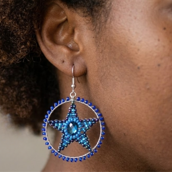Lonestar Beaded Earrings