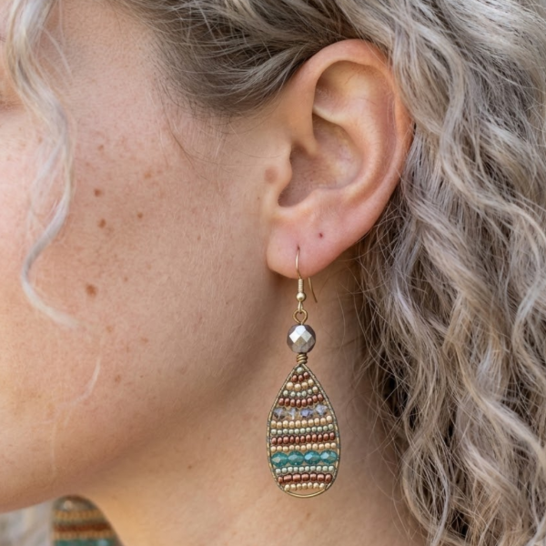 Lluvia Beaded Earrings