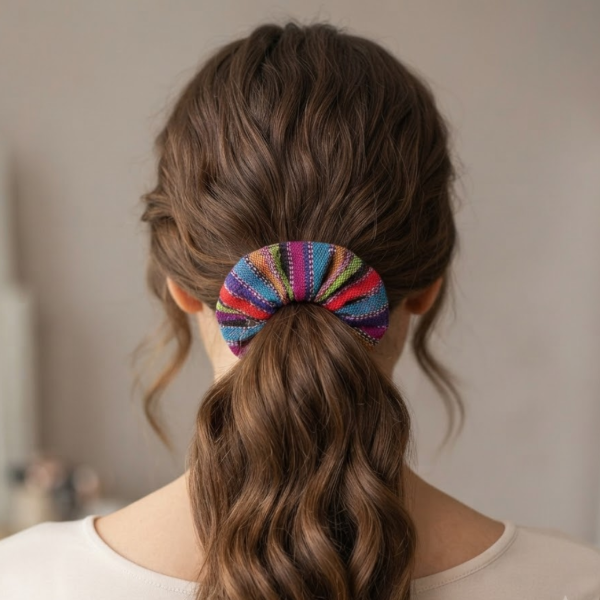 Ikat Scrunchie Set