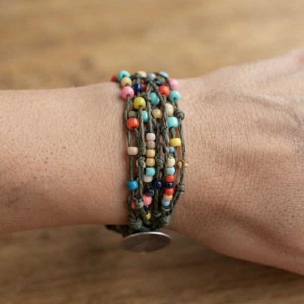 Beachcomber Beaded Bracelet