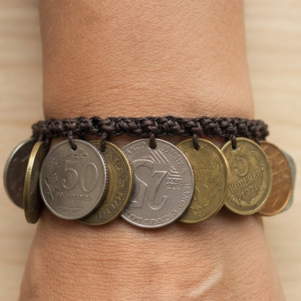 Cha Ching Coin Bracelet