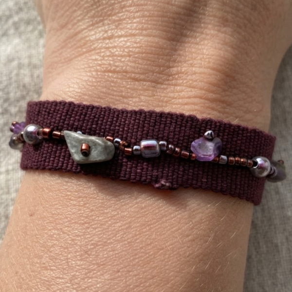 Crystal Woven Friendship Bracelet