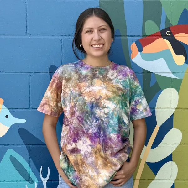 Pastel Rainbow Tie Dye Cotton T-Shirt