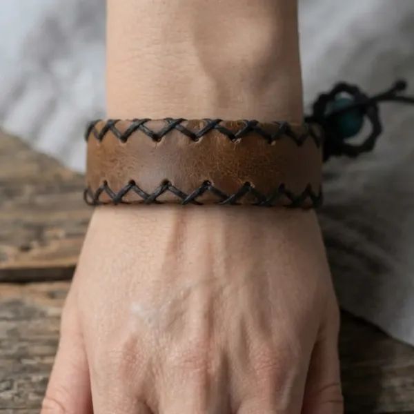Scout Leather Bracelet