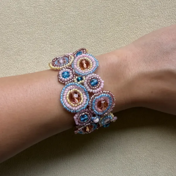 Mosaic Beaded Bracelet