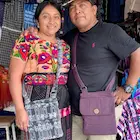Cotton bags, made by hand, in Guatemala
