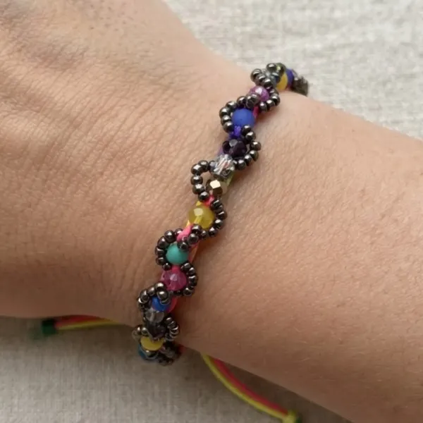 Squiggles Adjustable Bracelet