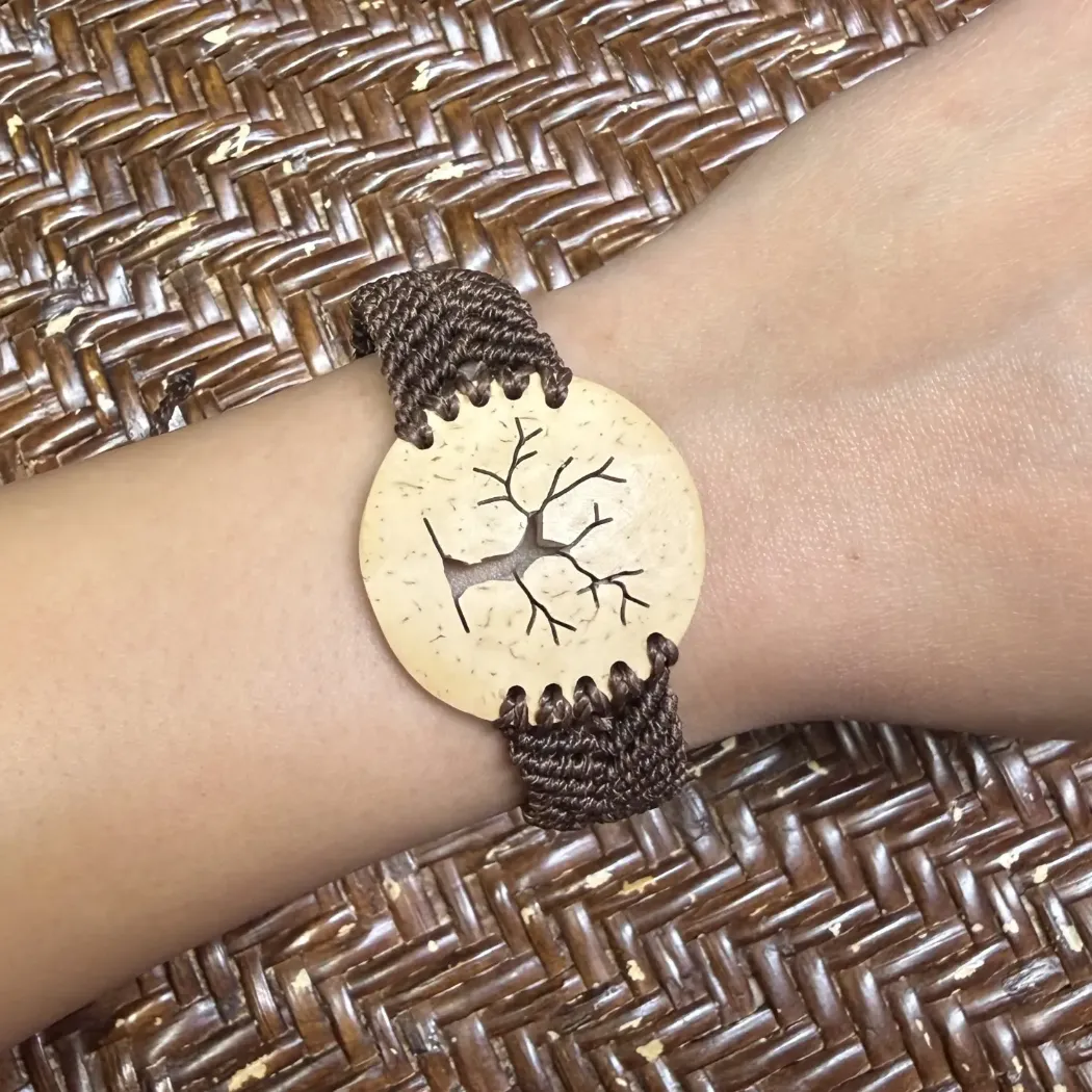 Coco Macrame Bracelet - Tree Of Life