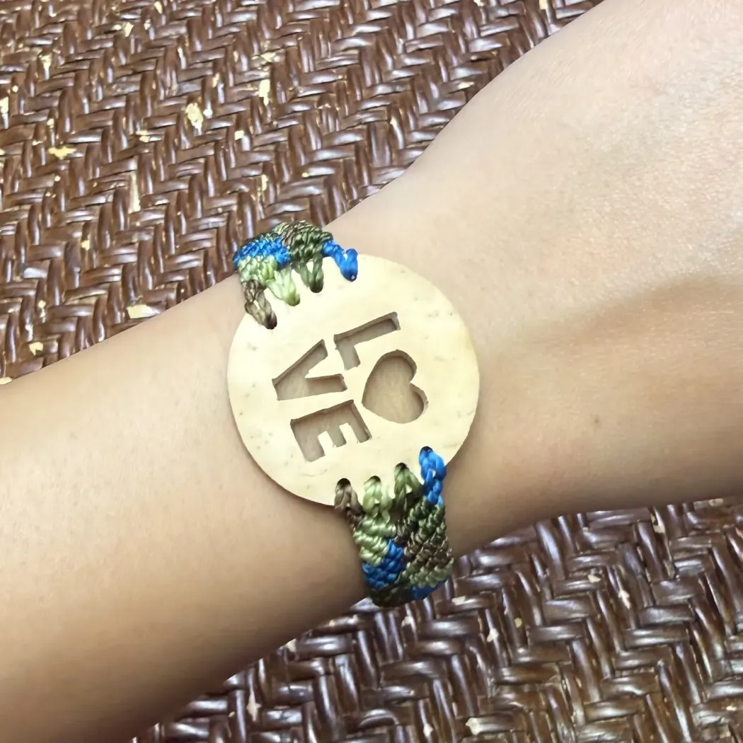 Coco Multi Macrame Bracelet - Love