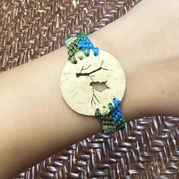 Coco Multi Macrame Bracelet - Owl