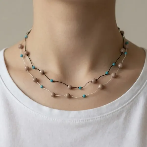 Aerial Two Strand Necklace