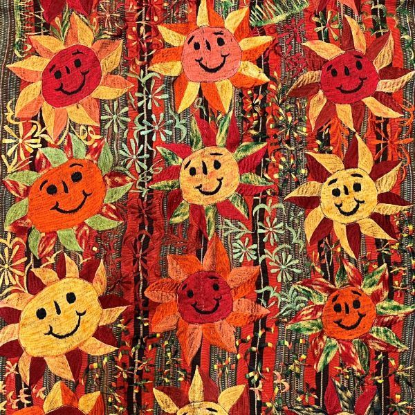 Smiling Suns Tapestry