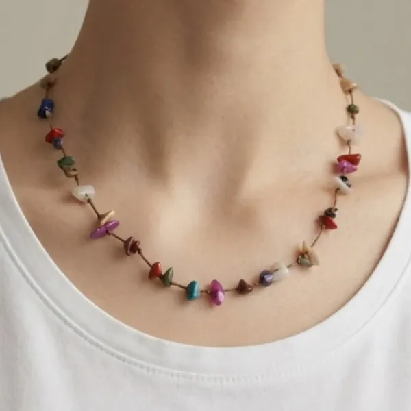 Rock Chip Necklace