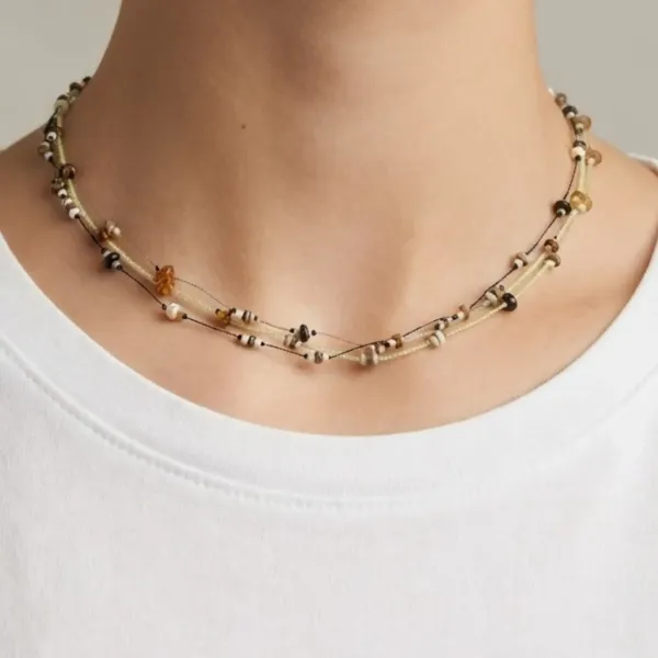 Savannah Three Strand Necklace