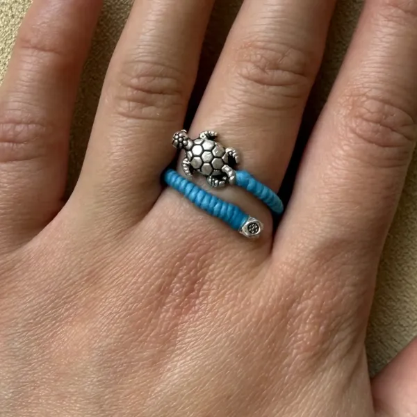 Adjustable Turtle Ring