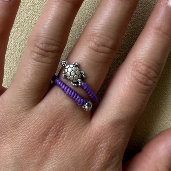 Adjustable Turtle Ring