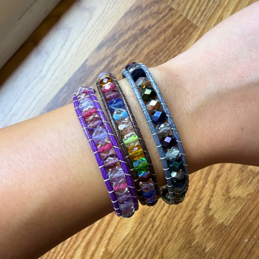 Checo Crystal Magnet Bracelets