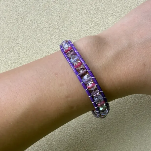 Checo Crystal Magnet Bracelet