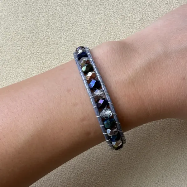 Checo Crystal Magnet Bracelet