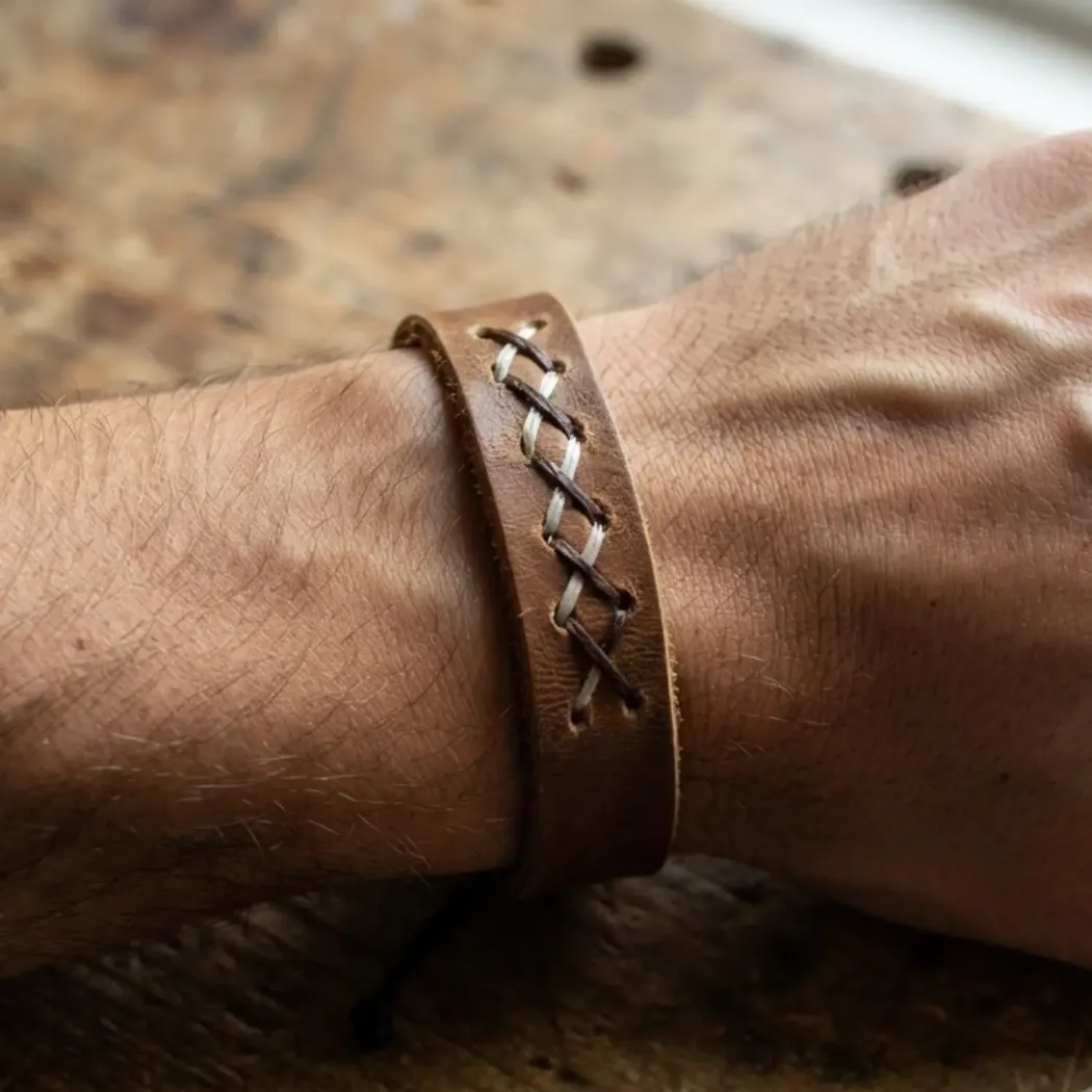 Explorer Leather Bracelet