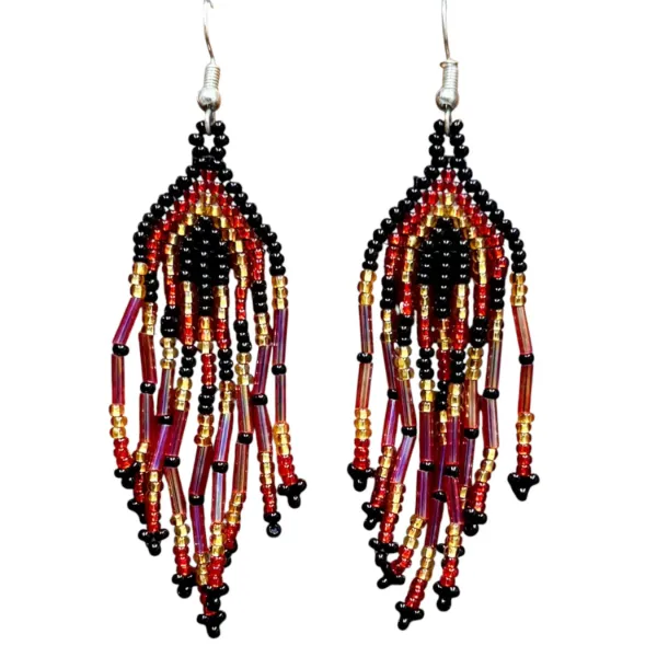 Ivy Beaded Earrings
