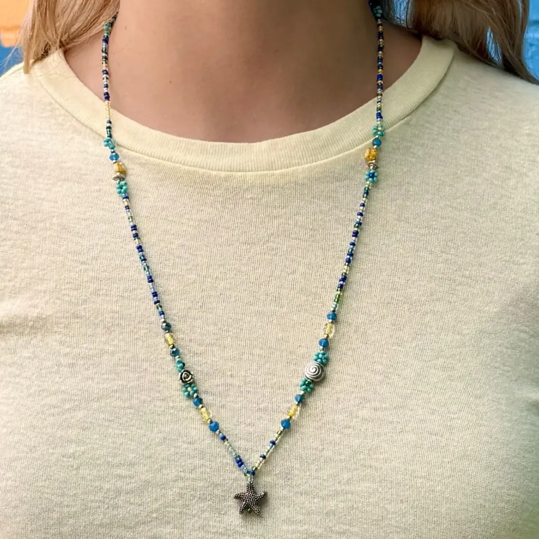 Starfish Beaded Necklace