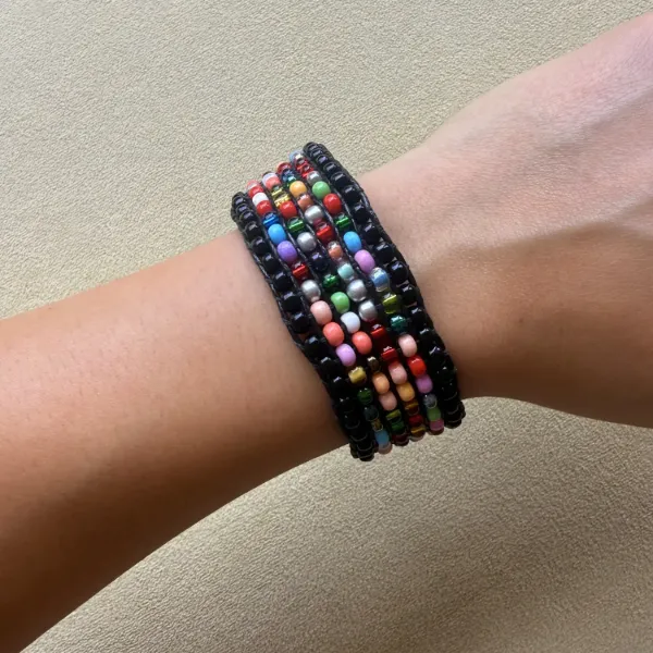 Gumdrop Beaded Magnet Bracelet